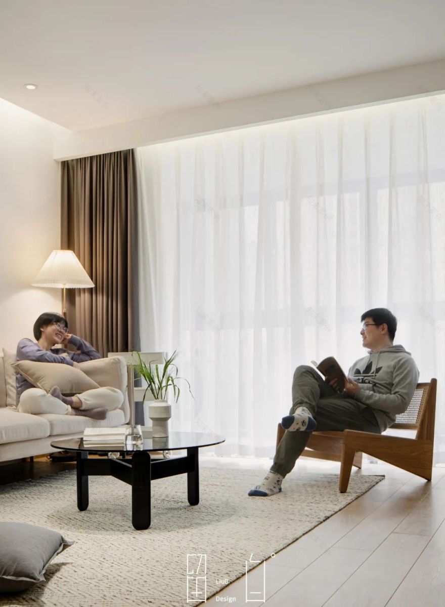 暖洋留白 · 爱情与空间的温馨邂逅丨留白室内设计-17