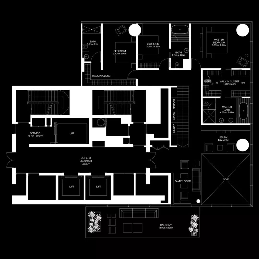 看看迪拜的房子，号称“空中别墅”，最小户型300平米-95