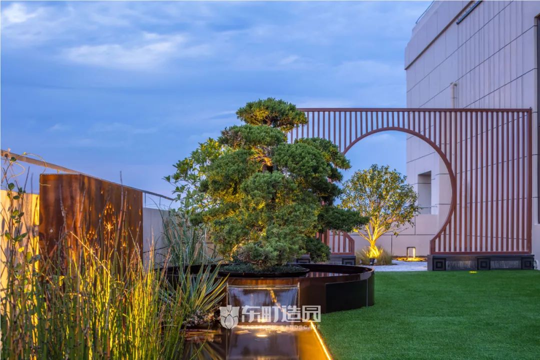 新中式花园设计，传统文化与现代生活的完美融合-25