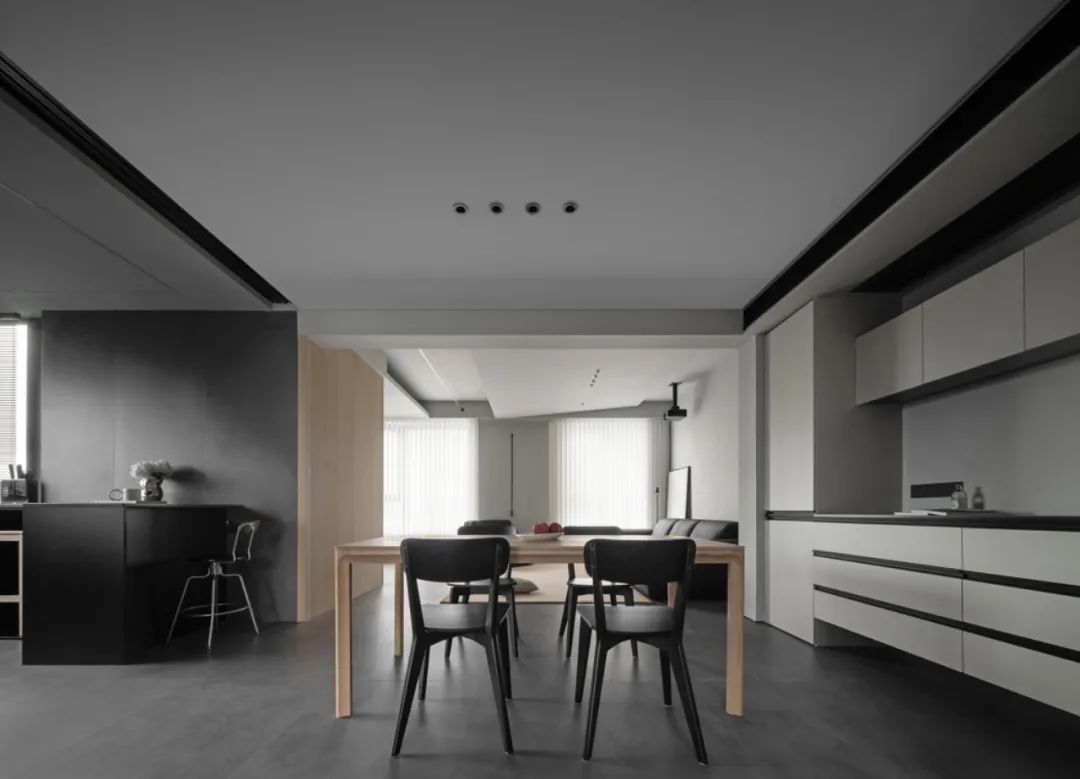 留住设计｜爆改220㎡顶层复式,很酷且有趣的二人居丨中国广州丨留住设计（主创设计Zeson庞耀锡）-17