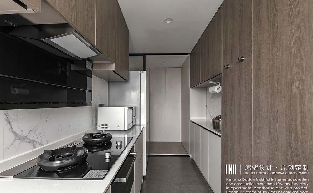 白色平层空间的灵动设计丨中国上海丨鸿鹄设计上海-21