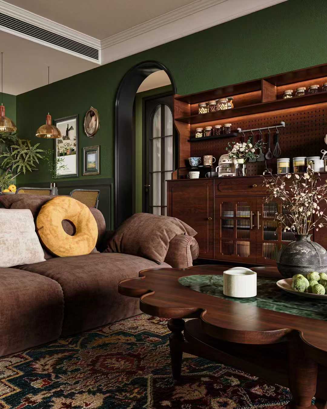 现代复古  美式（Modern Vintage）室内设计-17