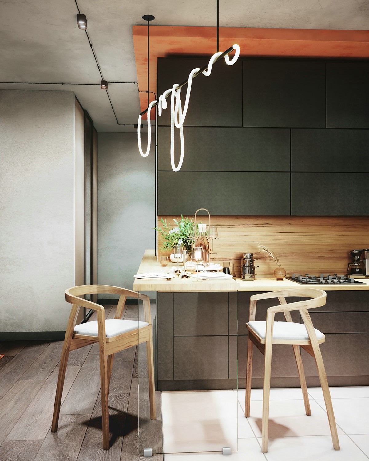 伦敦40平方米。单间公寓-6