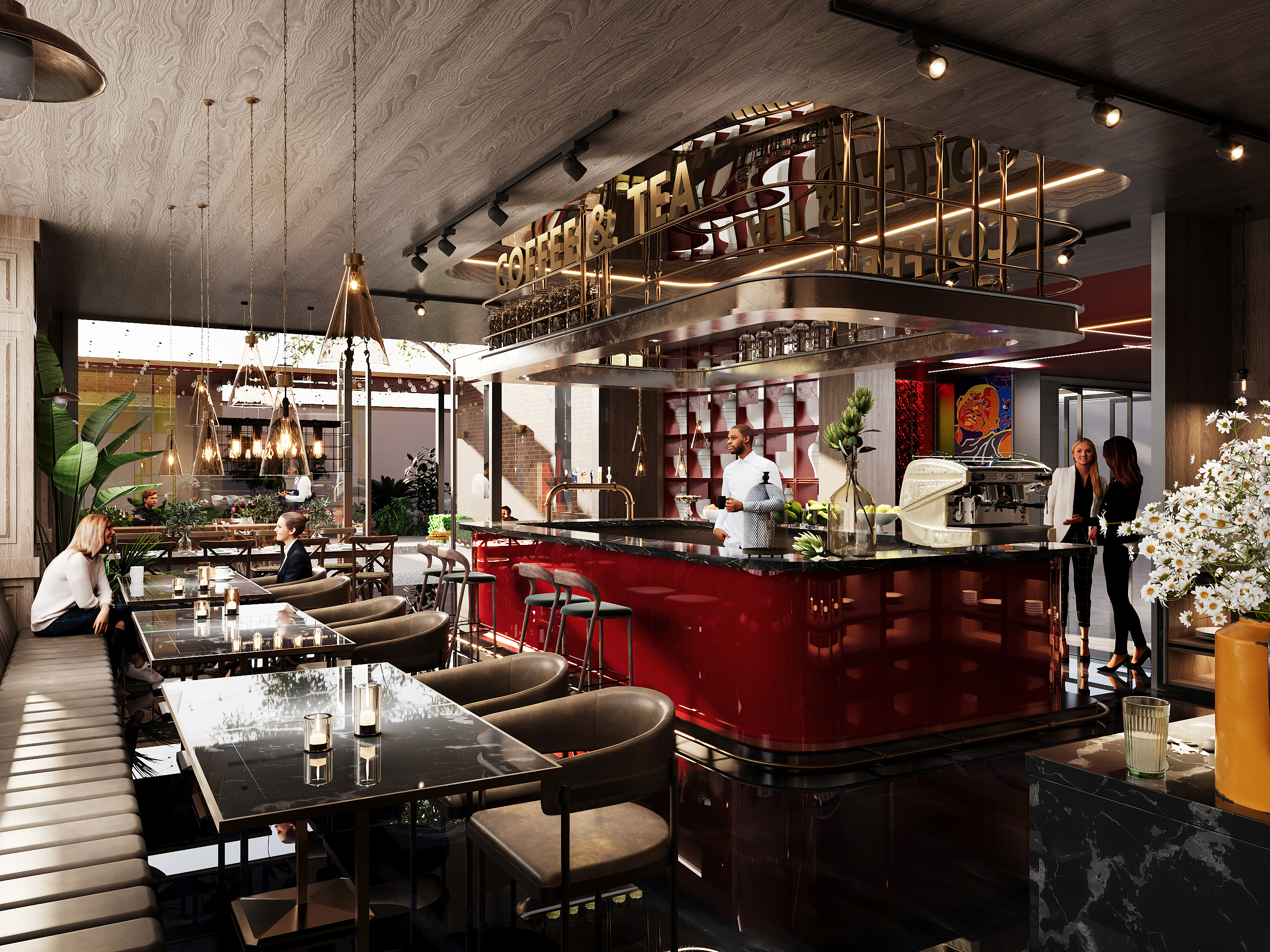 酒店设计方案效果图-22