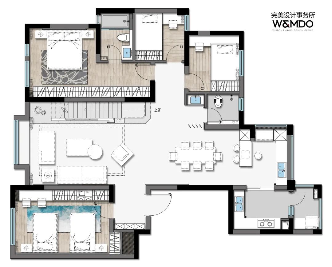 完美设计事务所 | 乐山紫云府,现代东方的静谧之奢-7