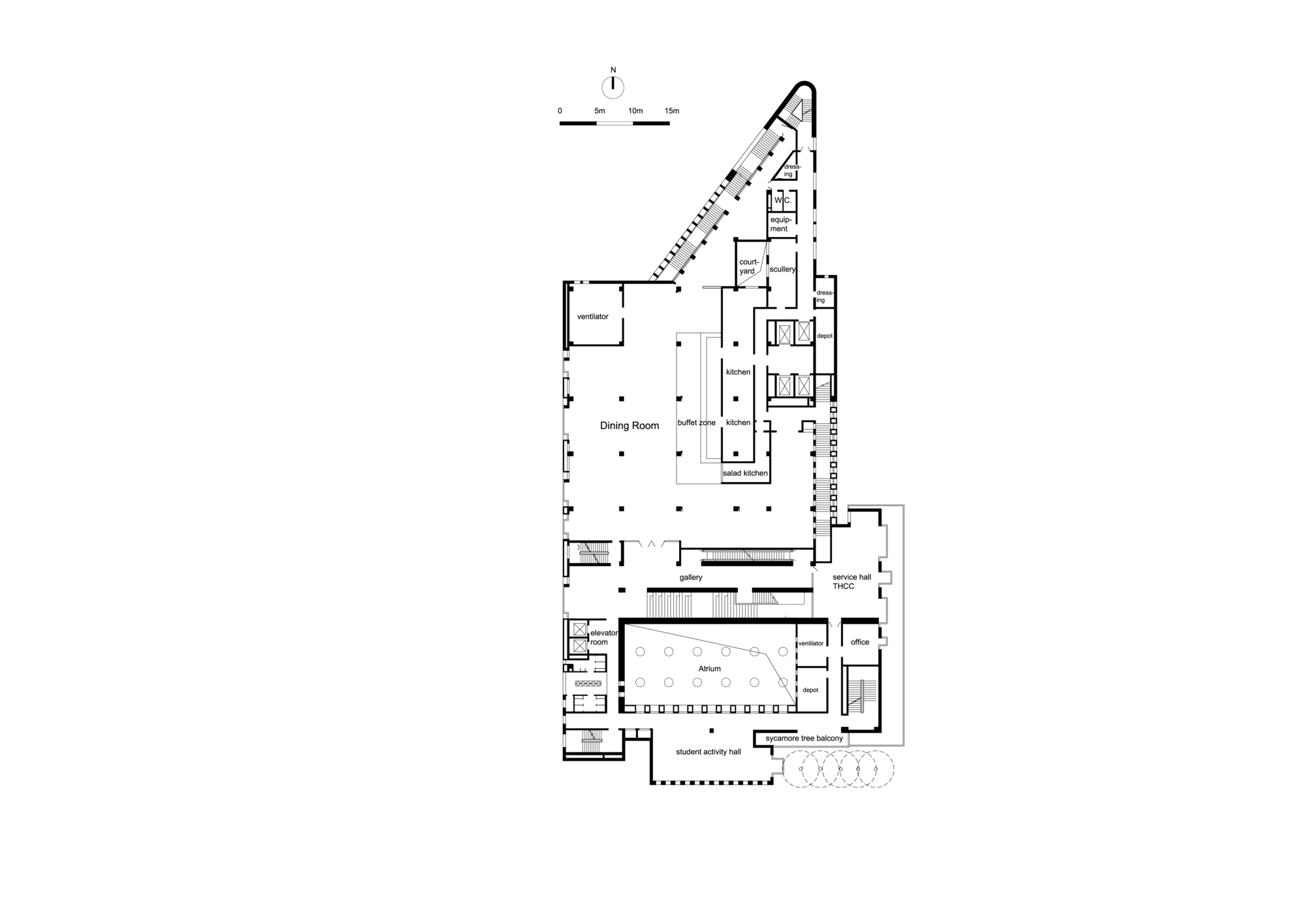 清华中央食堂 | 校园公共空间的新生-65