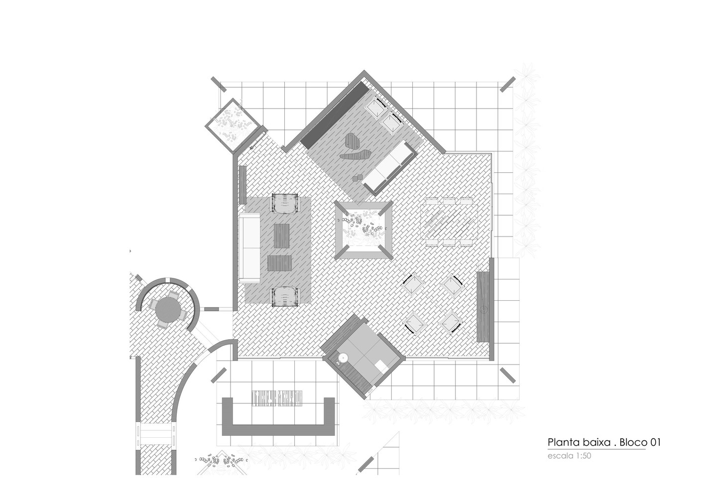 巴西现代主义住宅丨巴西巴西利亚丨Debaixo do Bloco Arquitetura-55