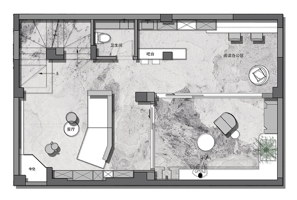 400㎡现代别墅设计丨中国杭州丨杭州又贰设计-9