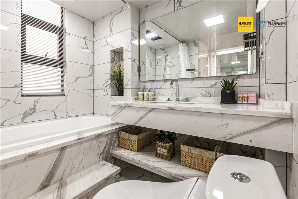 常州雅居乐星河湾135㎡现代轻奢住宅  常州元洲装饰 苏拓设计-14