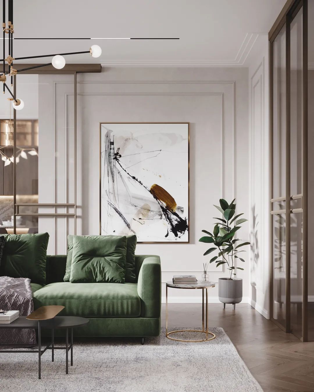 ANNA MARSO 轻奢公寓设计-25