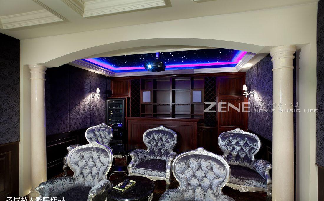 
灵性的华丽—地下室私人影院 -2