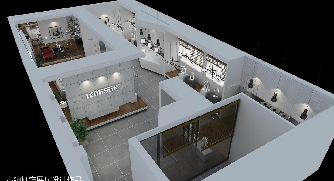 
工业风灯饰展厅 -0