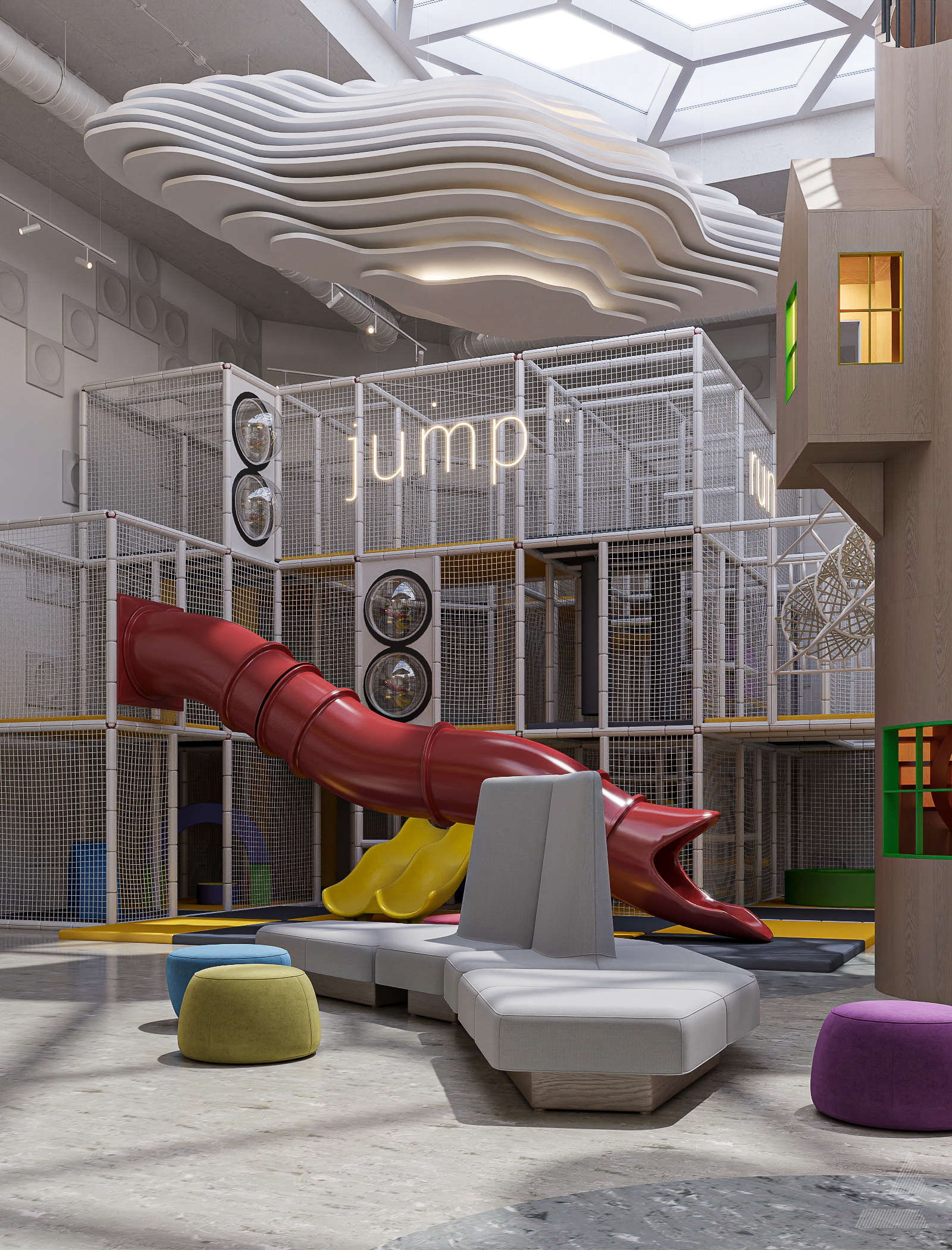 多功能空间私立学校设计丨阿联酋迪拜丨Artem Tarasov-13