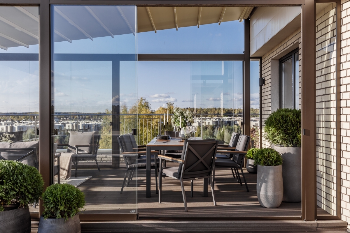 莫斯科郊外带露台的年轻家庭公寓设计丨俄罗斯莫斯科丨设计师安娜·马克西莫娃-17