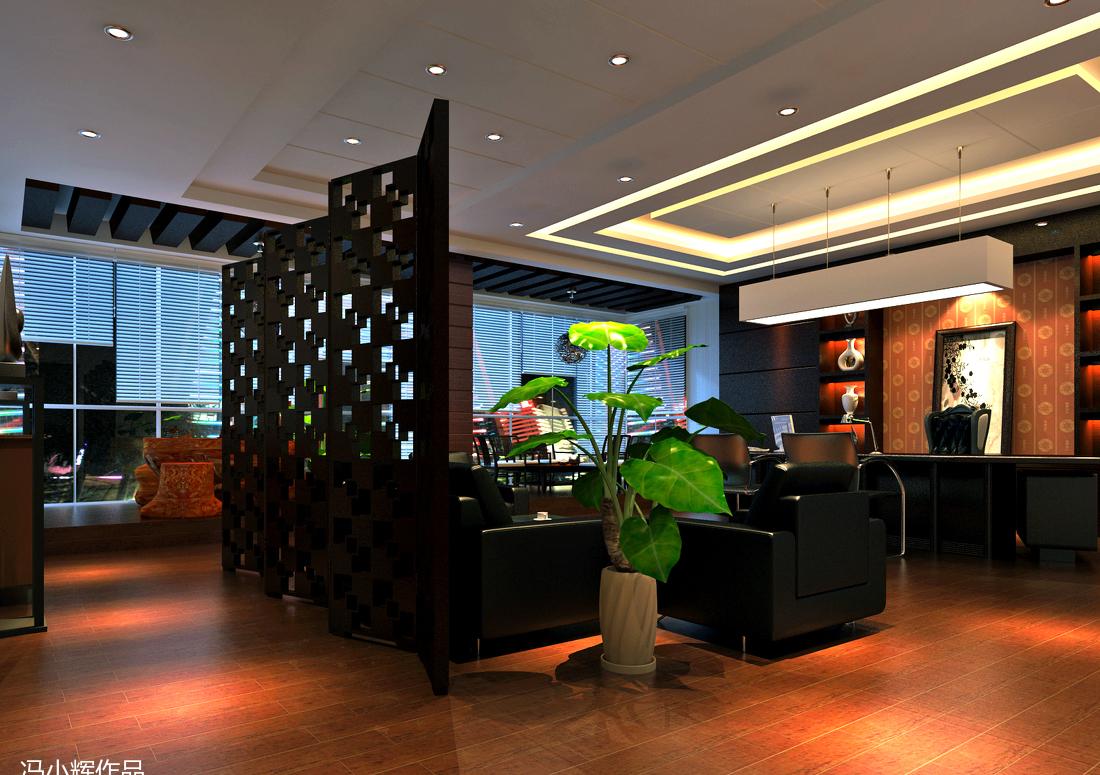河南灵宝长青山居酒店室内设计亮点与实景鉴赏-0