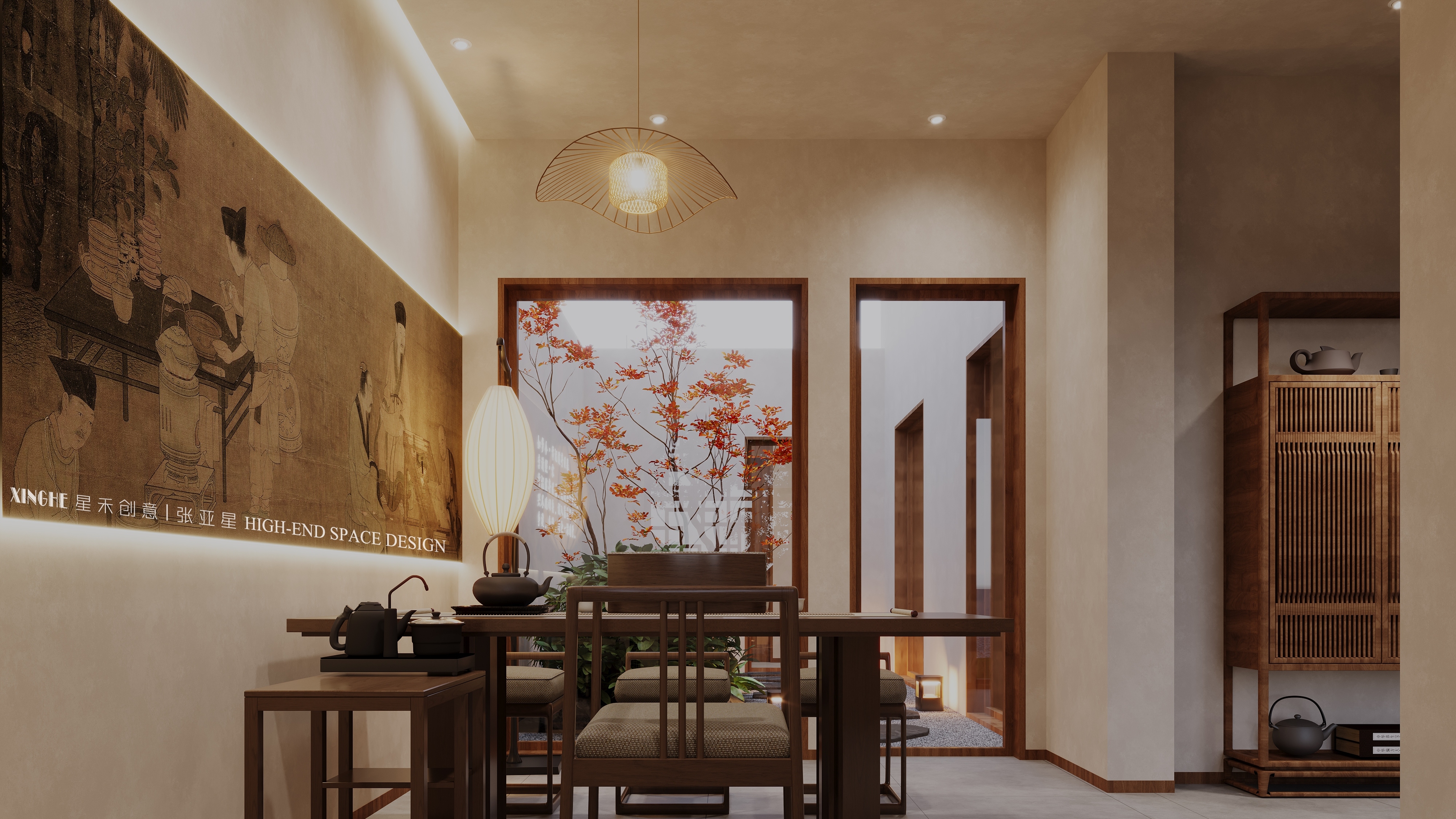 淄博宋风太极拳馆  涵虚丨中国淄博丨星禾创意空间设计-30