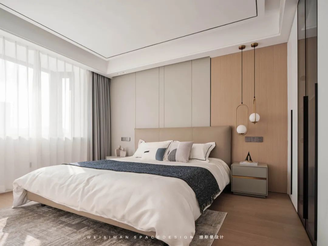 奶油色调的温柔私宅丨苏州维斯曼全案设计-49