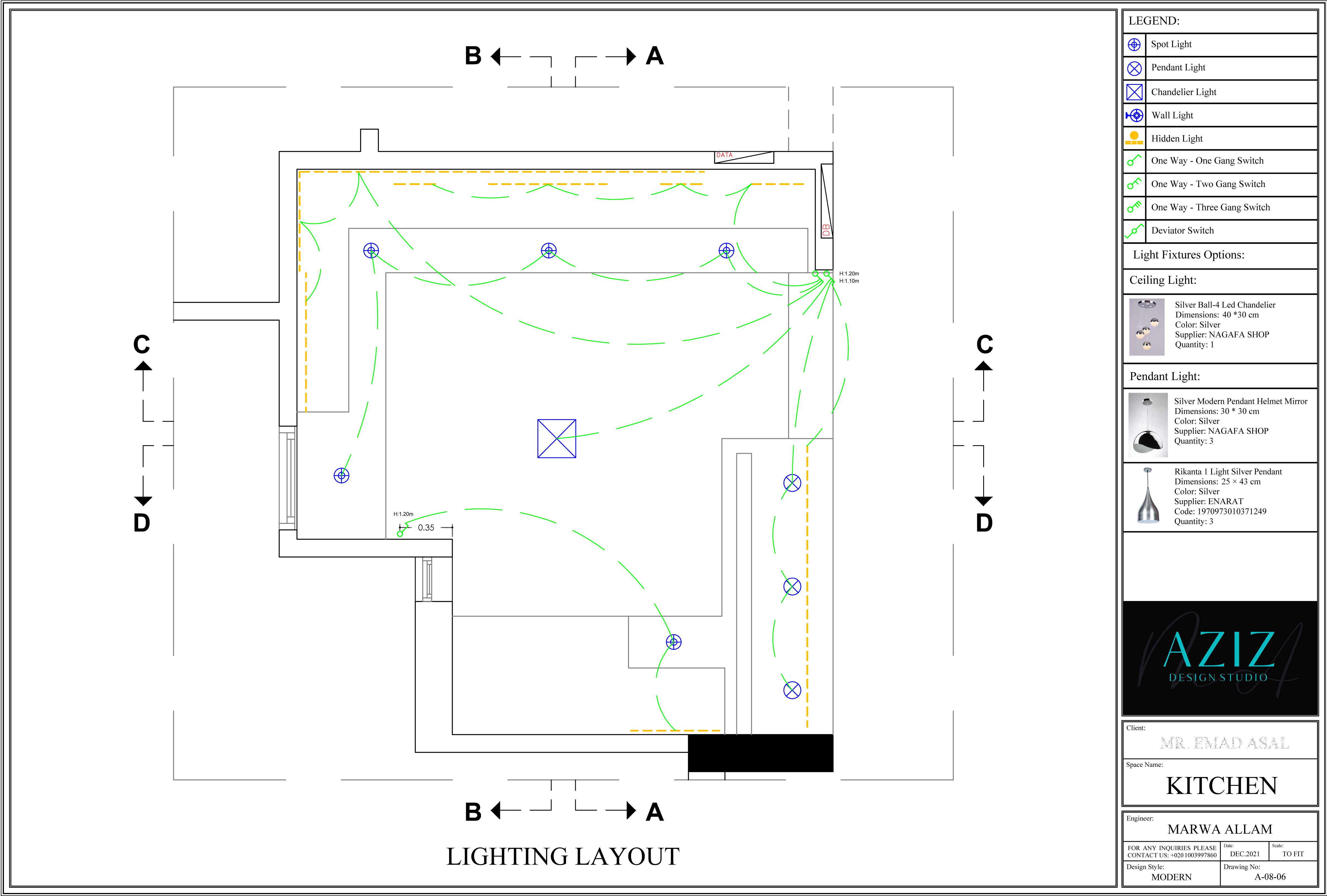OPEN KITCHEN 工作图纸-12