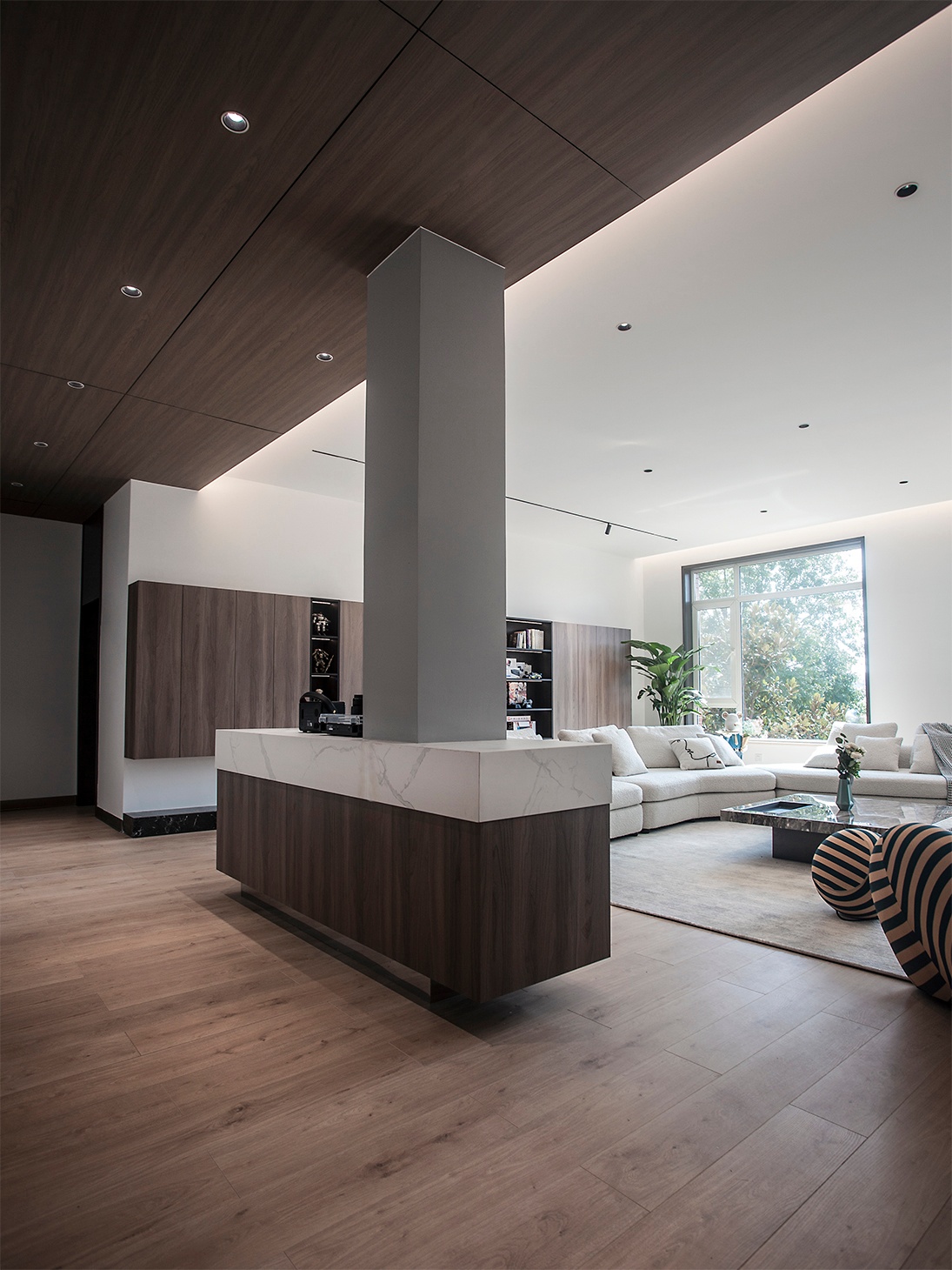 德州禹城大平层旧房改造丨中国德州丨具象空间设计-3