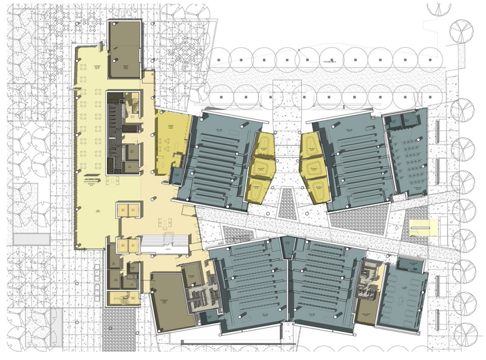 菲尼克斯生物医学园区教育大楼丨CO Architects-16