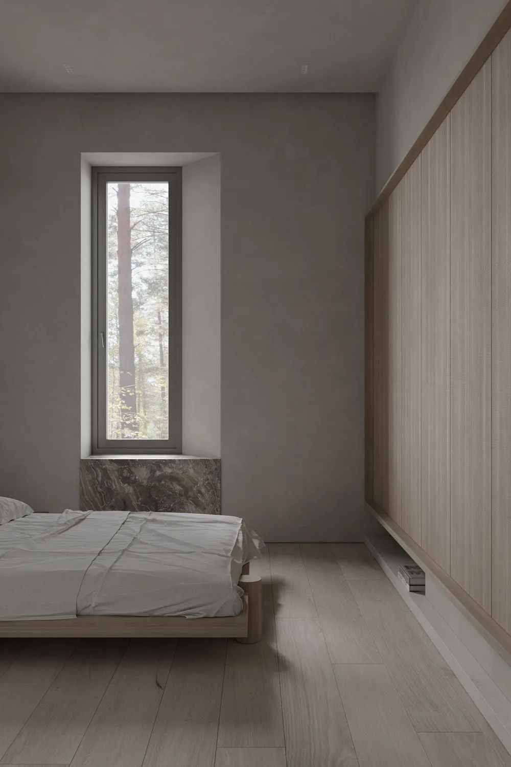 盐系简约,静美!灰白木色打造宁静家居空间丨星艺装饰广州总部-39