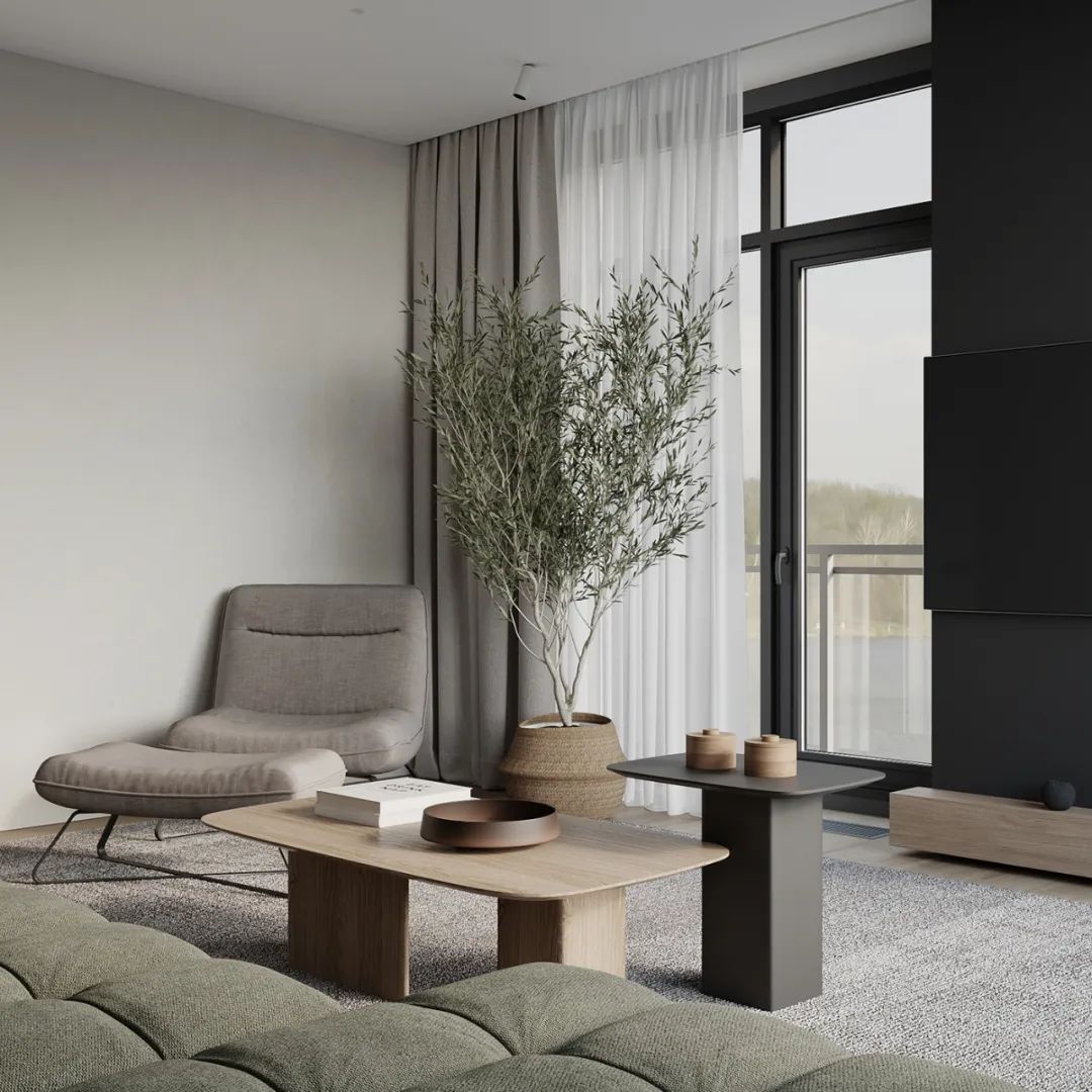 极简自然的 82㎡精致住宅丨Sofia Rubinskaya-41