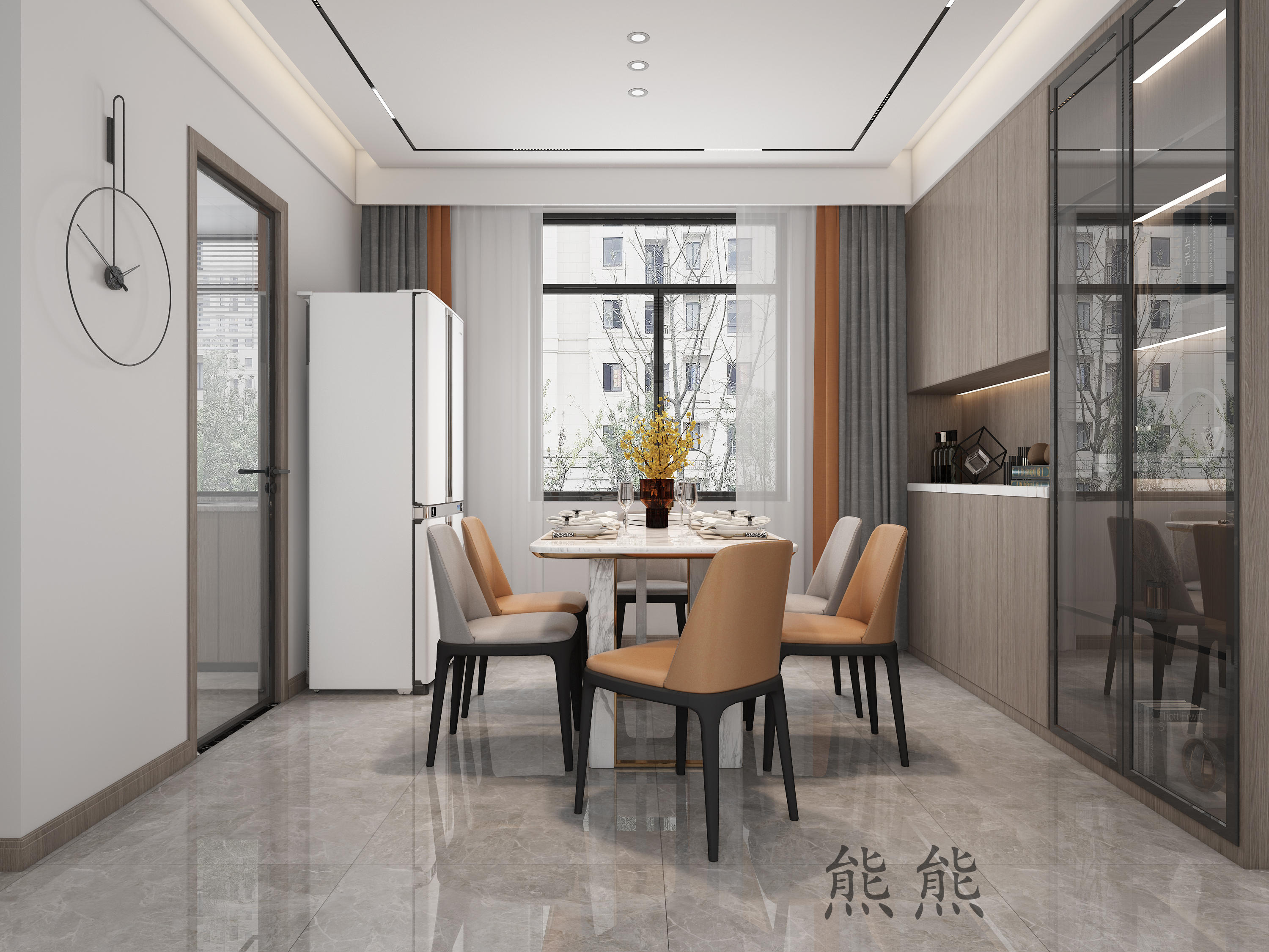 现代主义魅力 · 纽约 One57 公寓设计丨美国纽约-5