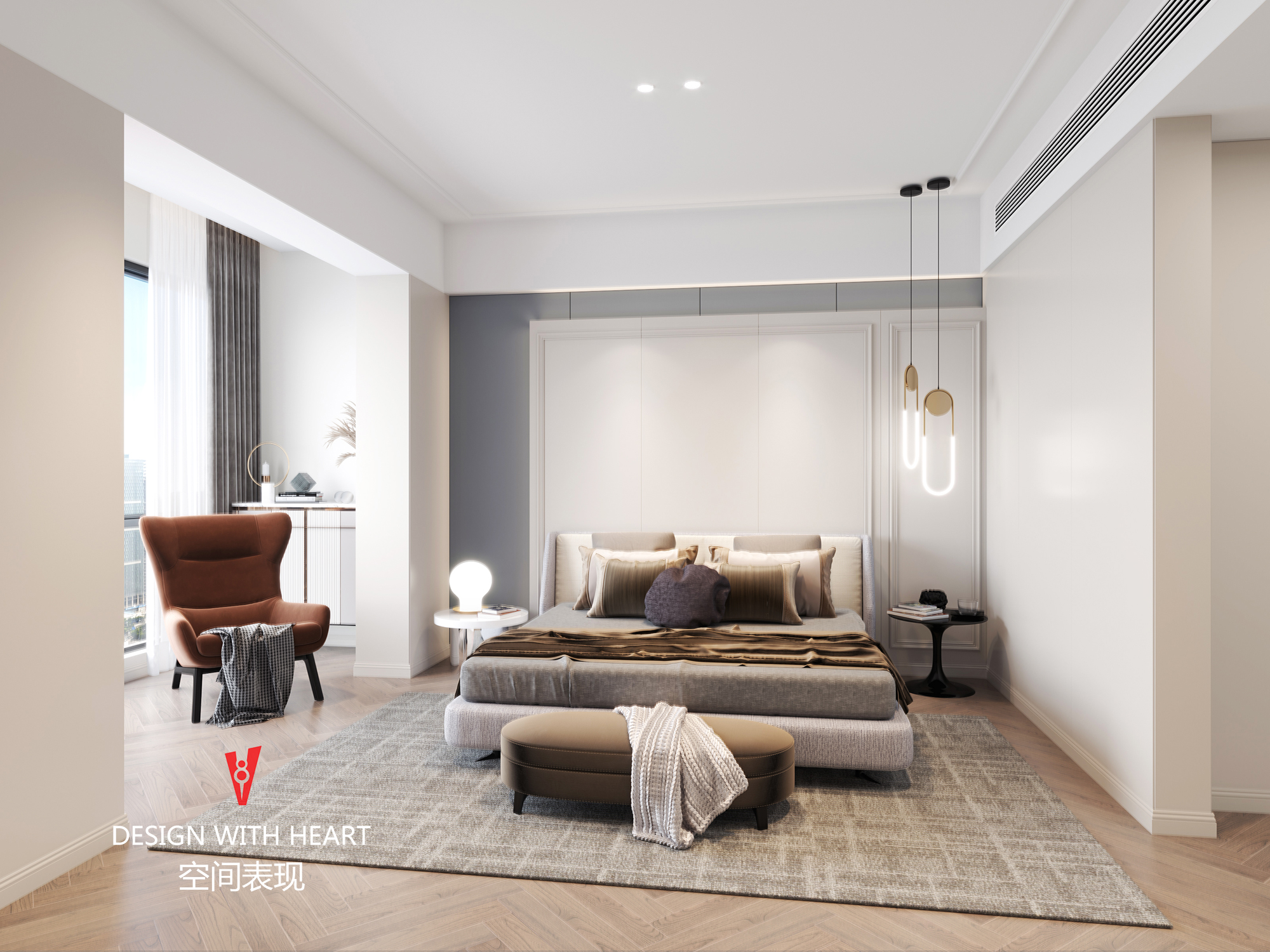 现代卧室设计中的光影艺术-6