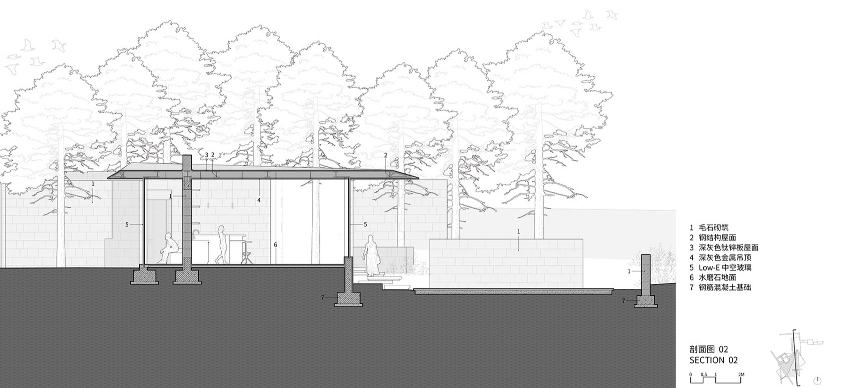 荣成桑干河植物园绿景茶室丨中国威海丨艺合境建筑设计事务所-77