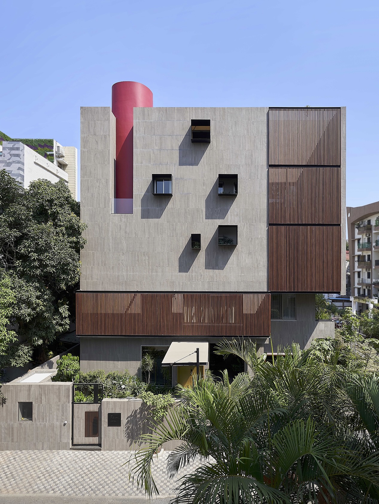 瓦尤之家丨印度丨The Grid Architects-15