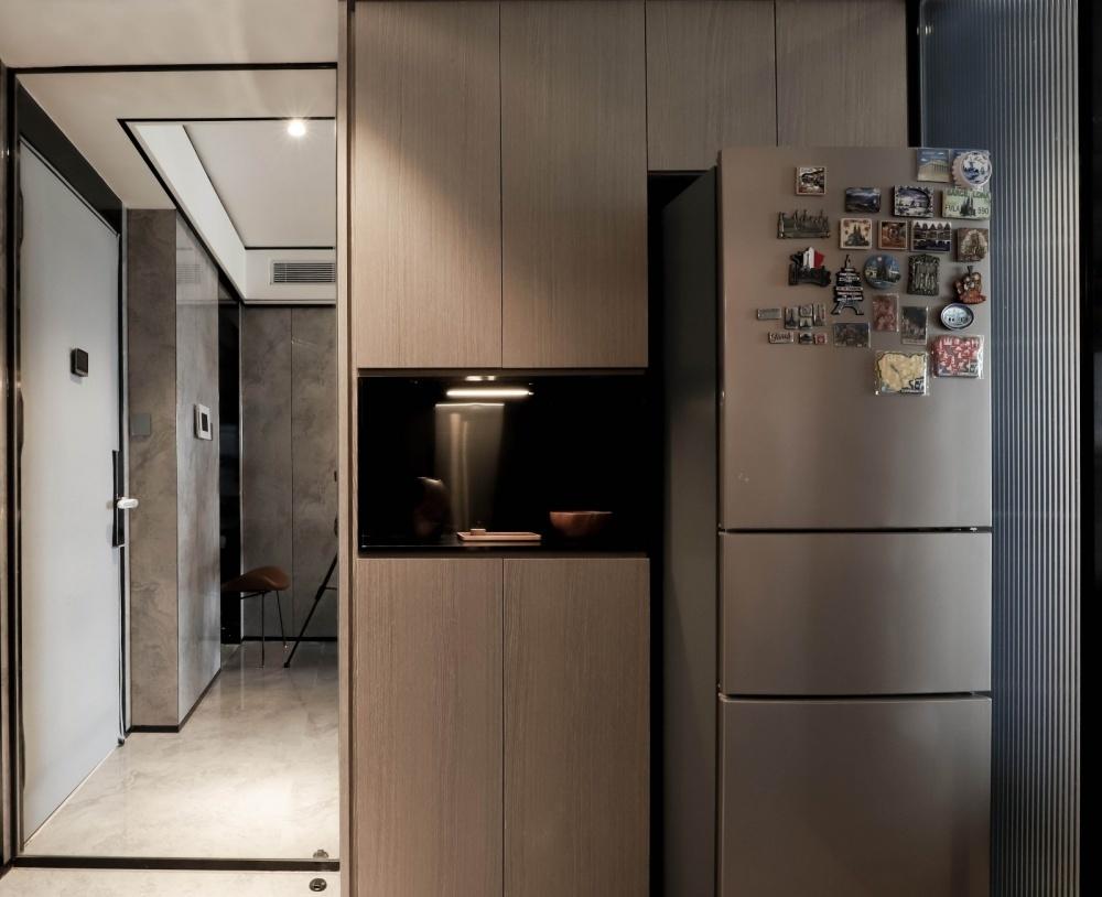 高级灰演绎北欧风,打造超级收纳空间-46