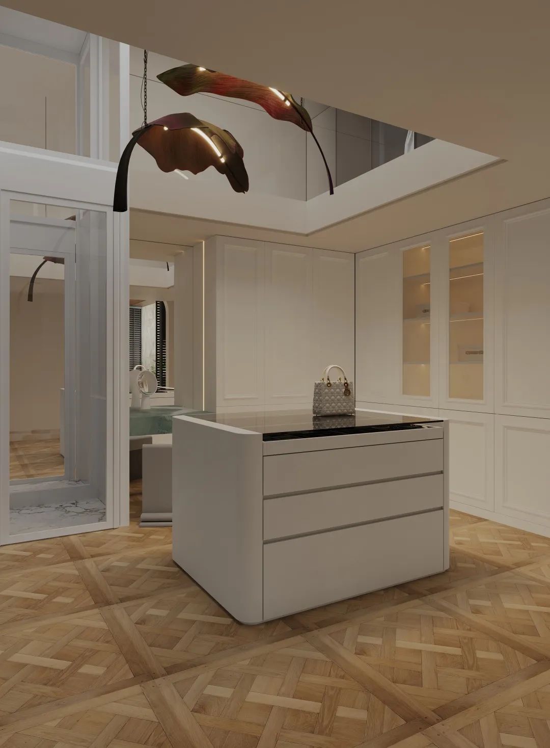 野奢绿意 · 550㎡空中湖景别墅设计丨HOMBLE 红柏设计-55