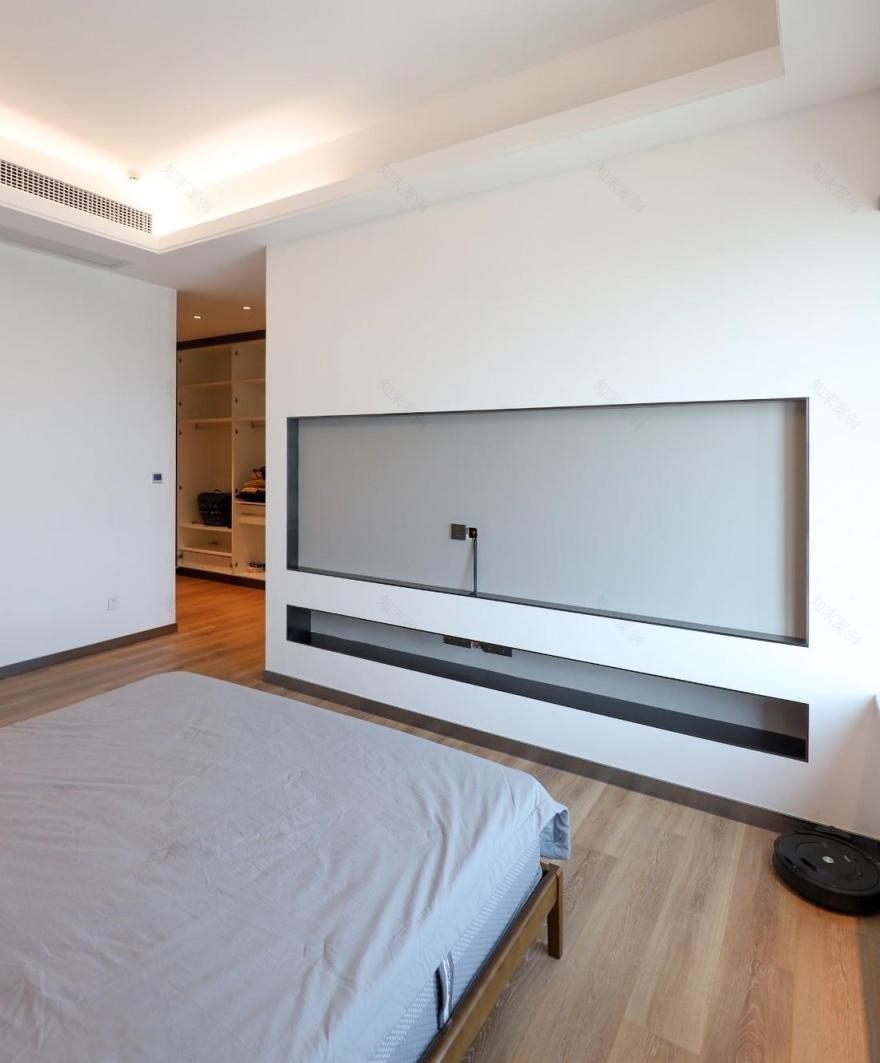 广州轻奢北欧风大户型设计,多元素空间利用-52