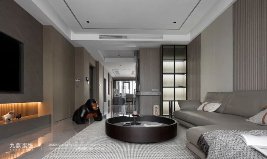 杭州春江彼岸现代轻奢风设计丨中国杭州丨九鼎装饰-30
