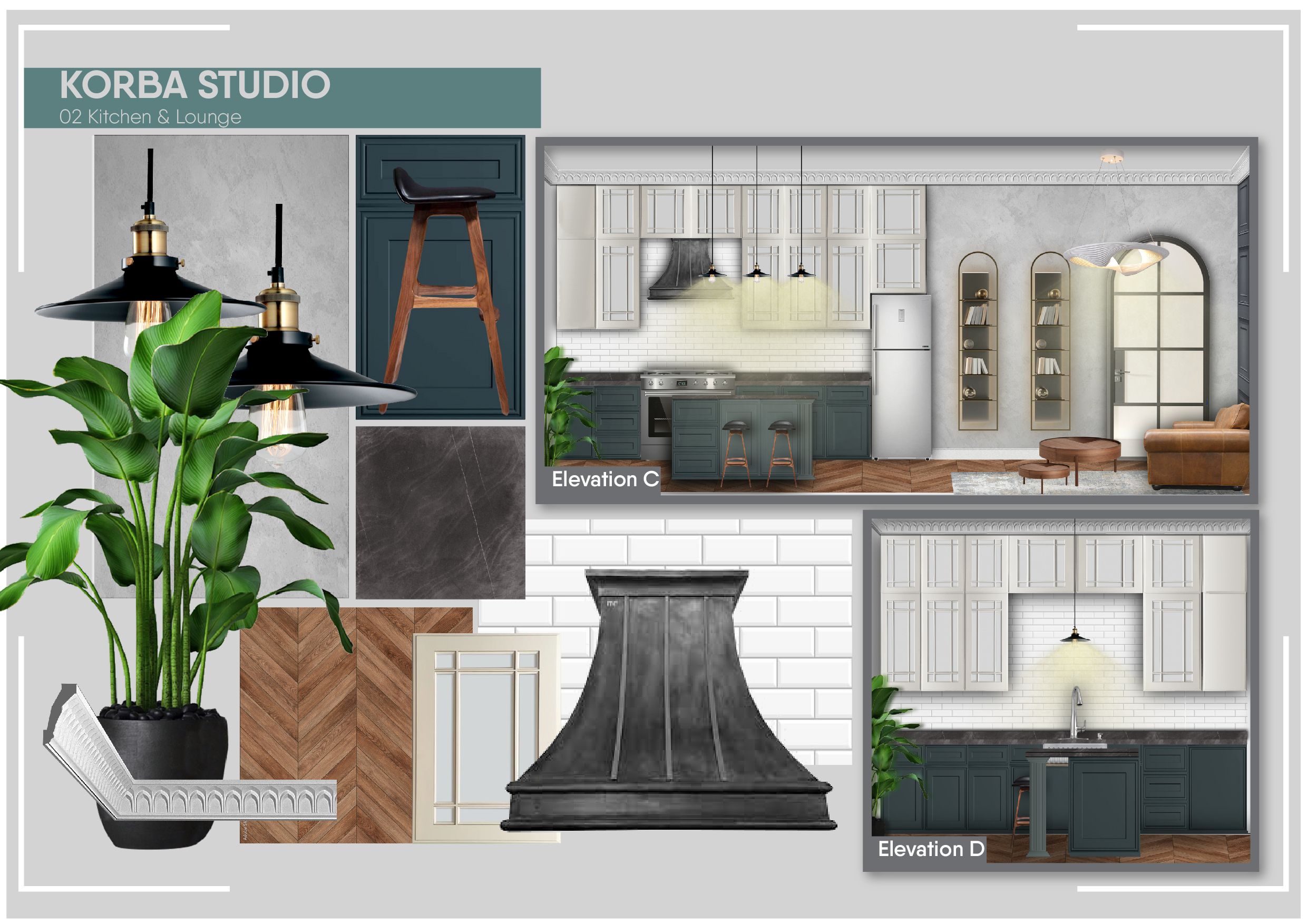 Photography Studio 2D Interior Design & Mood Board-23