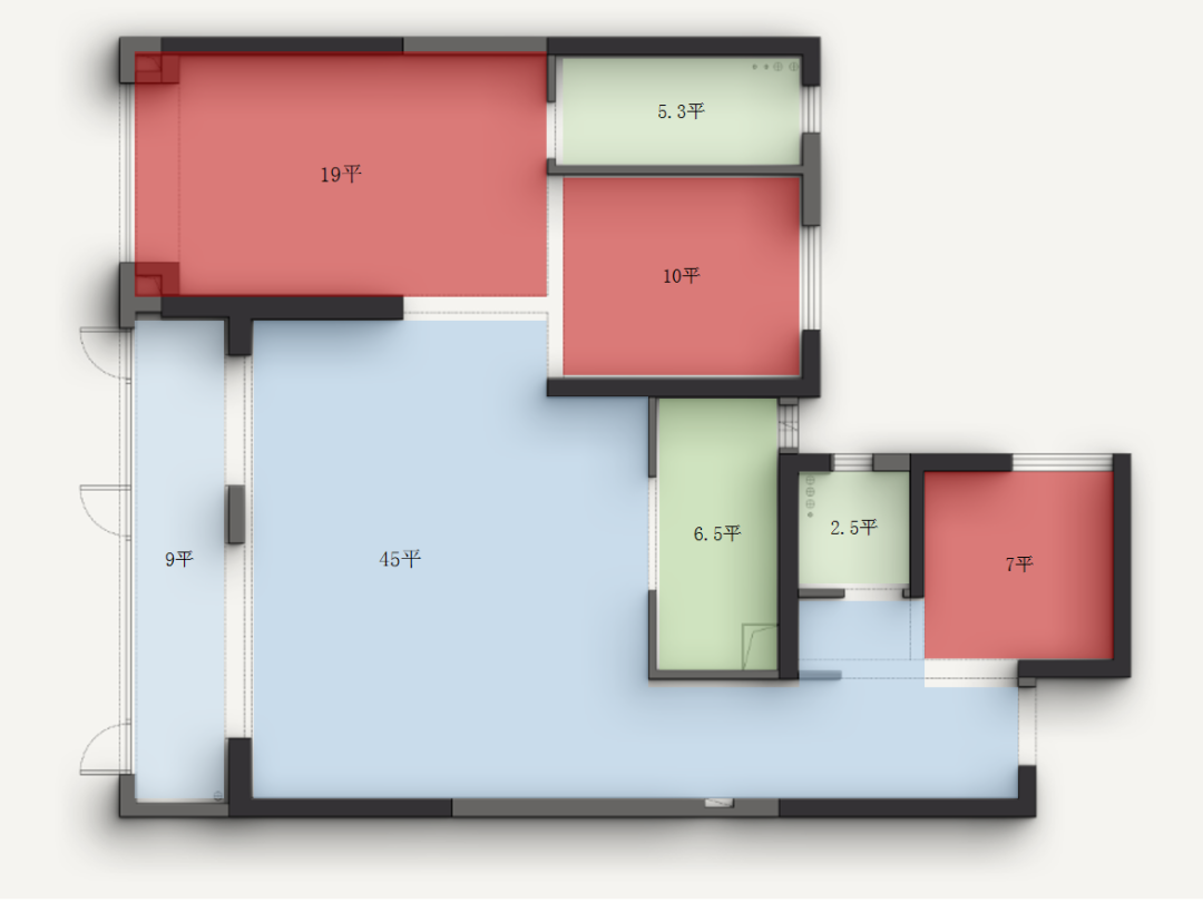 公益户型解析|本期：润府143㎡-每个空间3套方案，满足不同人群所需！-23