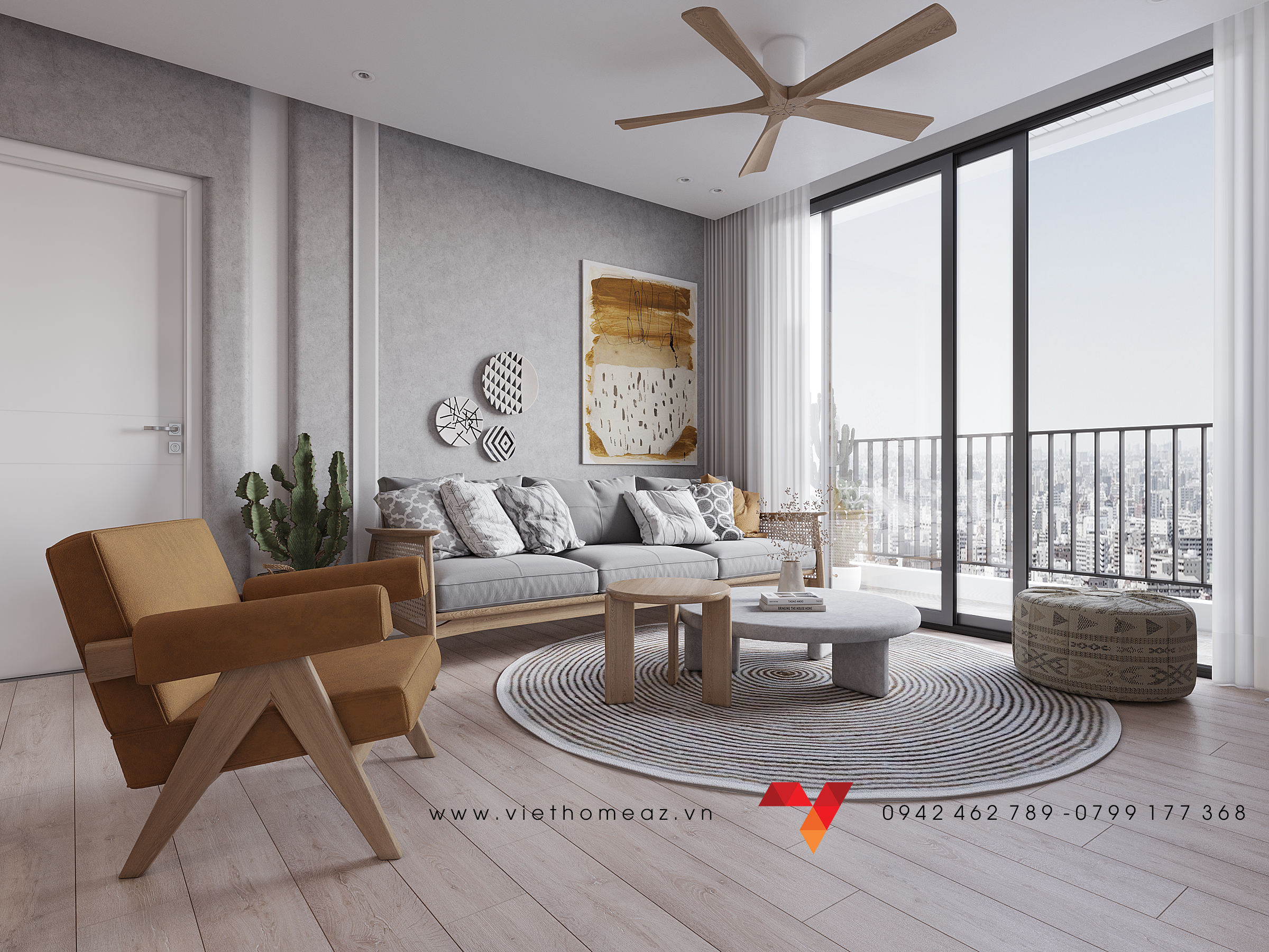 Royal City 河内公寓室内设计丨越南河内丨VietHome-23