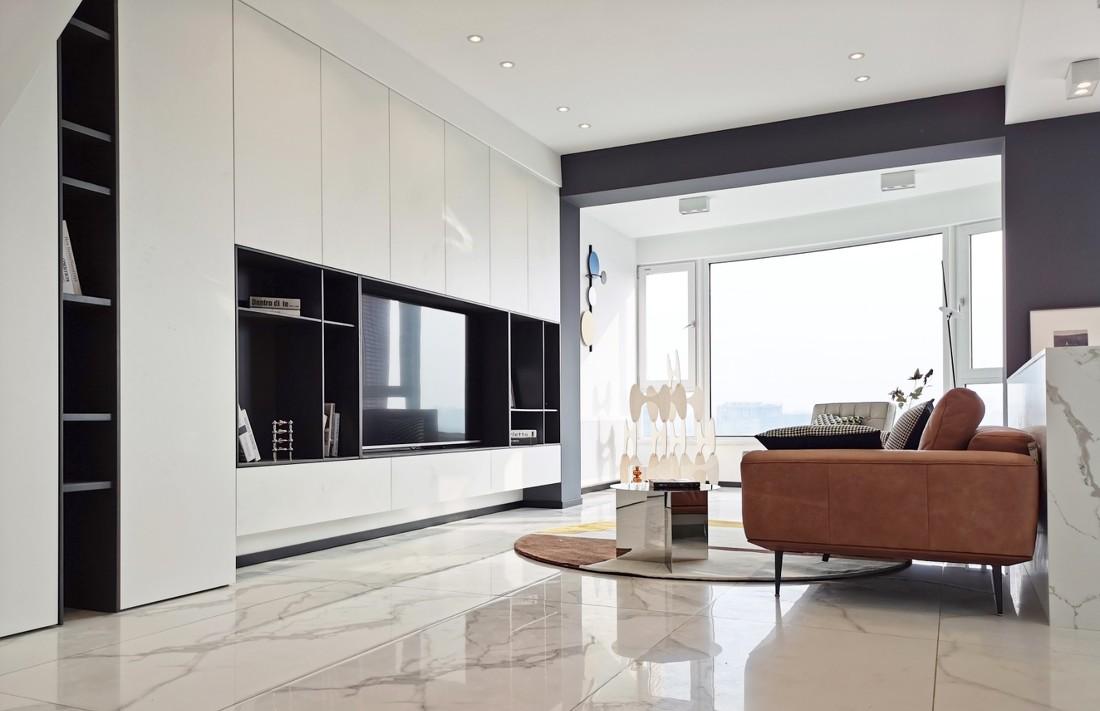 极简温暖的空中别墅设计-11