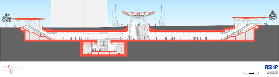 澳大利亚墨尔本地铁隧道项目丨HASSELL,WW+P建筑事务所,RSHP-125