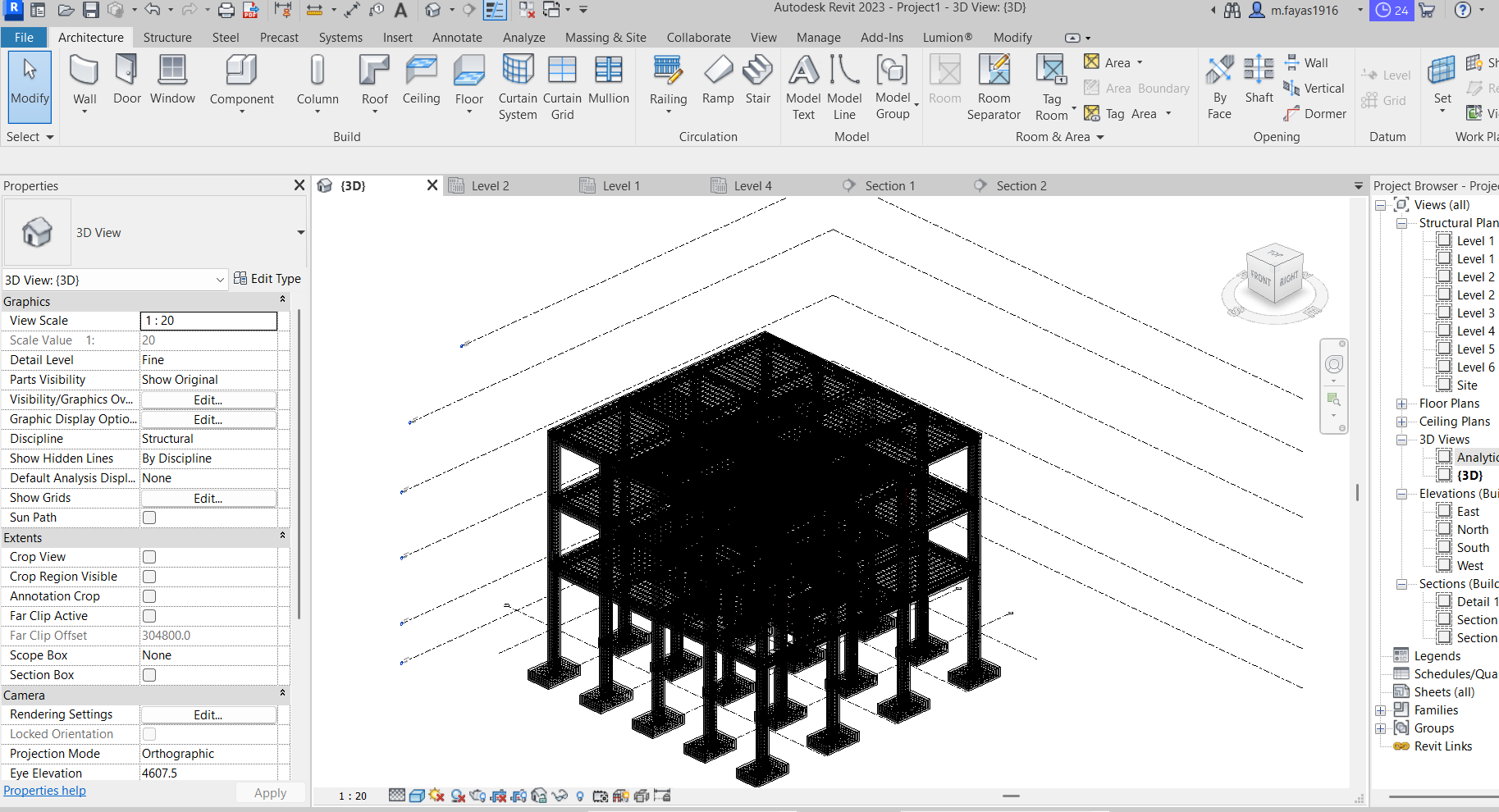 Structure BIM Modeling-0