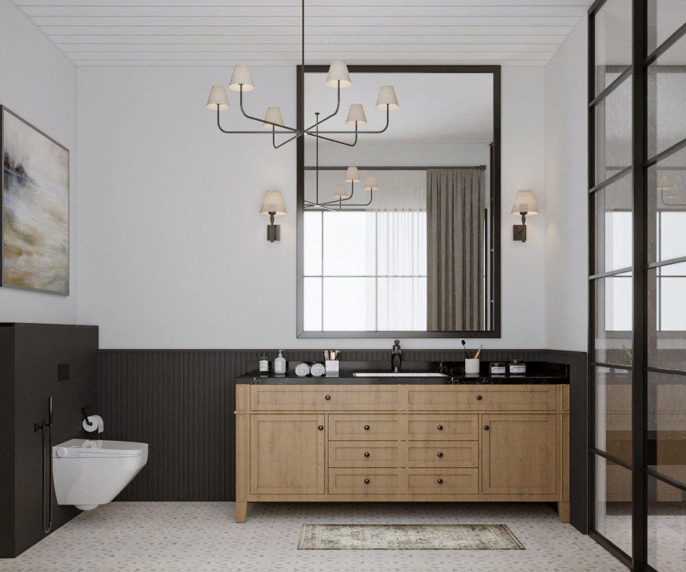 English Farm–Style Holiday Bedroom Design | UAE-17