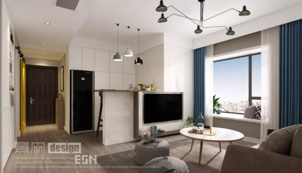 万科翡翠国际小三室空间优化实例-31