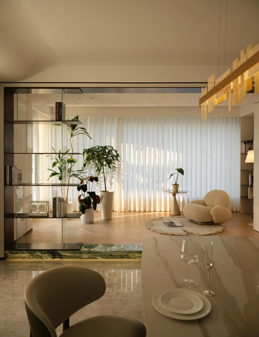 中宁府·绿洲298㎡精装大平层丨中国南京丨观享际SKH室内设计-33