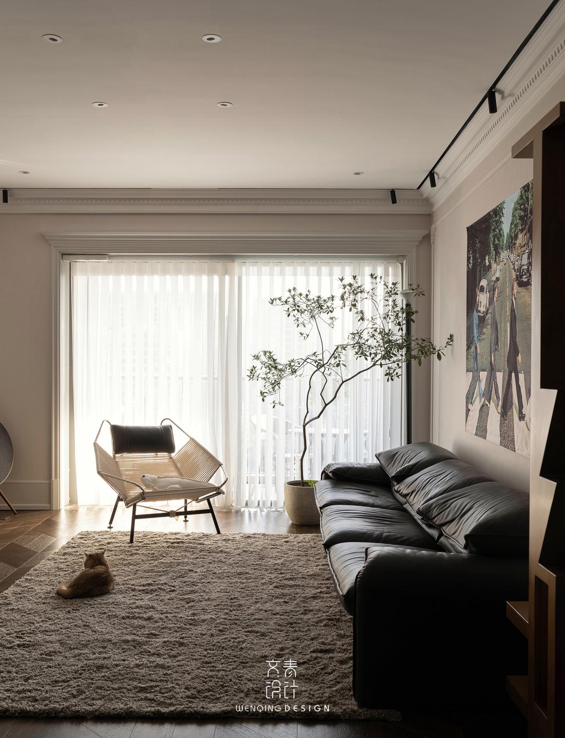 英伦轻奢复古住宅-10