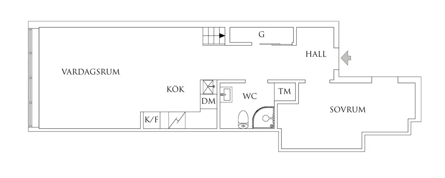 瑞典 35m2 精致一居，空间利用典范-19