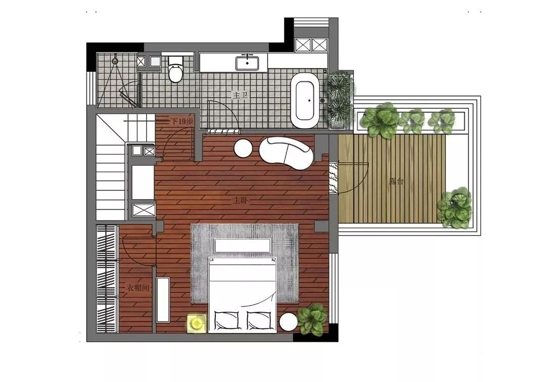 随性随心，四层复式住宅的自然悠闲生活-1