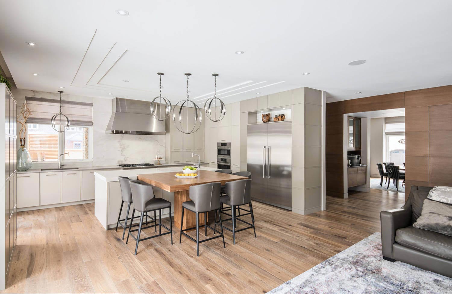 加拿大梅菲尔设计第一内饰现代单家庭住宅-4