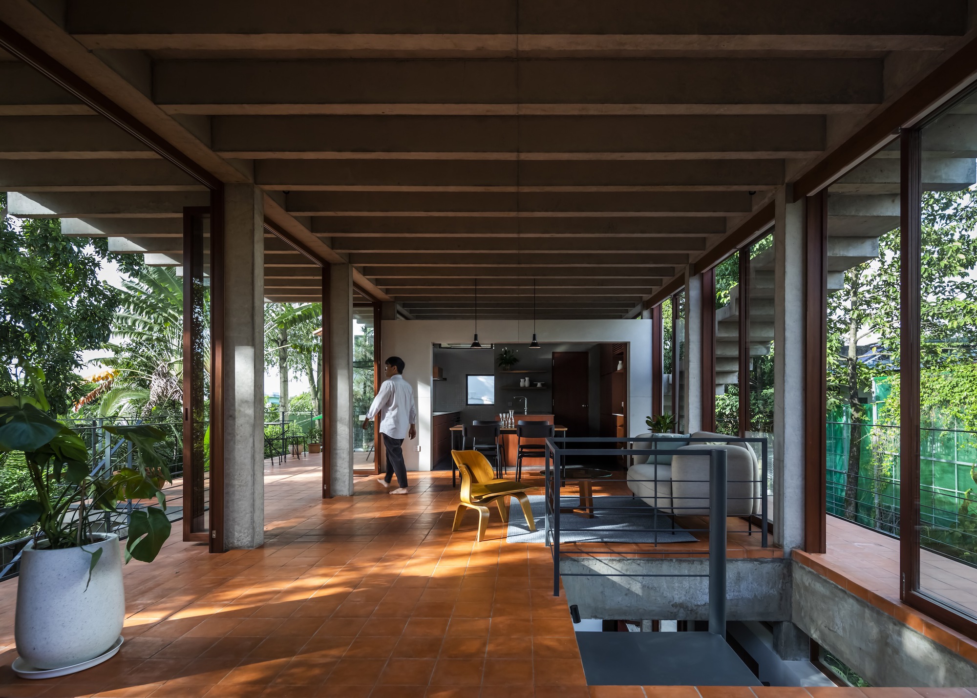 Thu Duc 漂浮住宅丨越南胡志明市丨Sanuki Daisuke architects-25