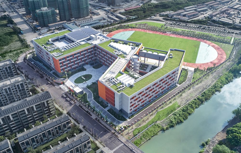 集约活力开放 | 复旦新江湾二附校设计解析-1