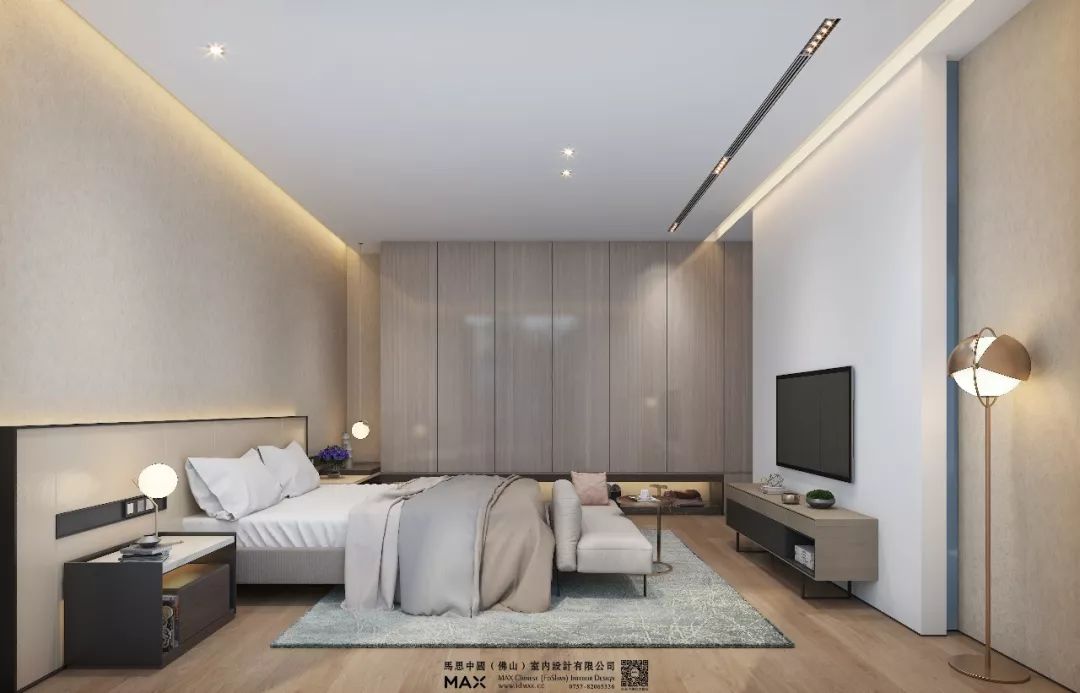 湖景花苑别墅 | 现代轻奢的人居美学-26